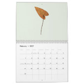 Minimalist Art Botanical 2026 Calendar カレンダー (2月 2027)