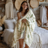 Minimalist Art Fleece Blanket | Home & Living フリースブランケット