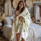 Minimalist Art Fleece Blanket | Home & Living フリースブランケット