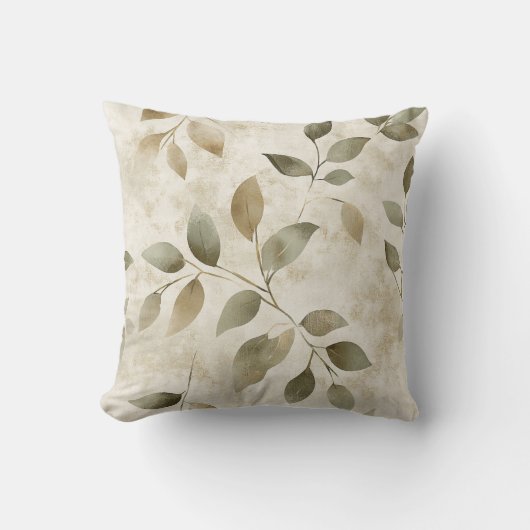 Minimalist Art Throw Pillow | Home & Living  クッション (正面)