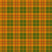 Minimalist Autumn Tartan Blanket Elegant Monogram フリースブランケット