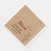 Minimalist Baby In Bloom Wildflower Baby Shower (コーナー)