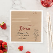 Minimalist Baby In Bloom Wildflower Baby Shower (インサイチュ)