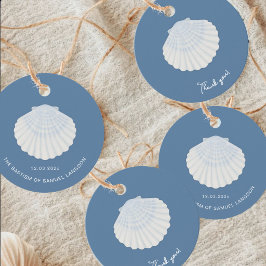 Minimalist baptism thank-you Favor Tags フェイバータグ