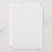 Minimalist Baroque Frame Elegant Wedding 招待状 (裏面)