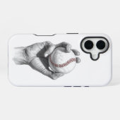 Minimalist Baseball iPhone 16ケース (裏面横)