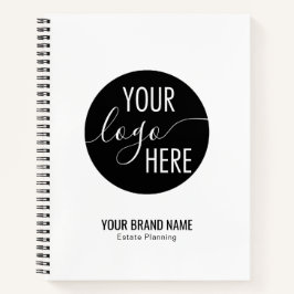 Minimalist Basic Professional Company Logo ノートブック