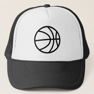 Minimalist basketball icon trucker hat キャップ