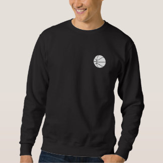 Minimalist Basketball Line Art on Unisex Crewneck  スウェットシャツ
