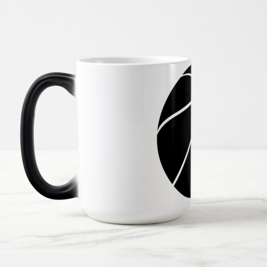 “Minimalist Basketball Mug** モーフィングマグカップ (左)