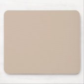 Minimalist beige tan neutral solid plain elegant マウスパッド (正面)