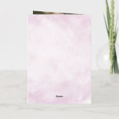 Minimalist Belated Birthday Cards For Sister カード (裏面)