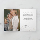 Minimalist Belated Birthday Cards For Sister カード (内部)