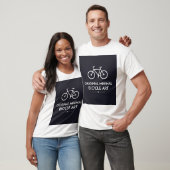 Minimalist Bicycle Art Tシャツ (ユニセックス)