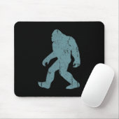 Minimalist Bigfoot Cket Logo Sasquatch Cryptid Coo マウスパッド (マウス)