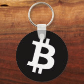 Minimalist Bitcoin Keychain キーホルダー (正面)