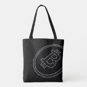 Minimalist Bitcoin Tote Bag トートバッグ (裏面)