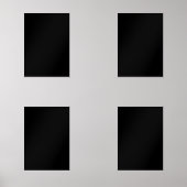 Minimalist Black Cat Silhouette  (正面)