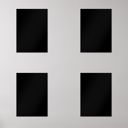 Minimalist Black Cat Silhouette  (正面)