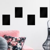 Minimalist Black Cat Silhouette  (リビング)