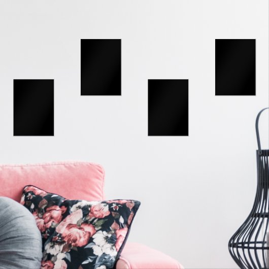 Minimalist Black Cat Silhouette  (リビング)