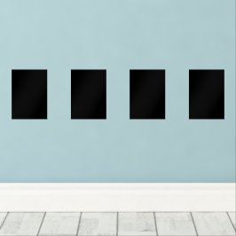 Minimalist Black Cat Silhouette 