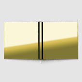 Minimalist Black Cat Silhouette  ゲストブック (全面)