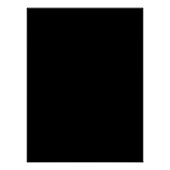 Minimalist Black Cat Silhouette  ポスター (正面)