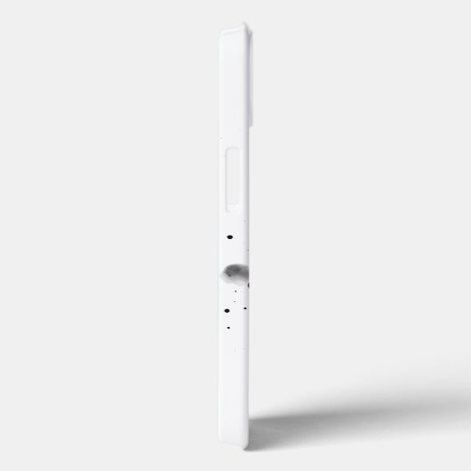 Minimalist Black Ink Splash Phone Case - Modern  Case-Mate iPhoneケース (裏面 / 右)