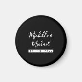 Minimalist Black Professional Modern マグネット (正面)