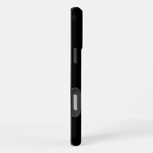 Minimalist Black Professional Modern iPhoneケース (右側面)