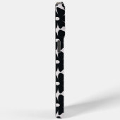 Minimalist black & white daisy pattern Case-Mate iPhoneケース (裏面 / 右)