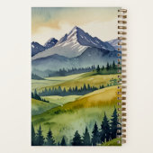 Minimalist Blank Sketchbook ノートブック (裏面)