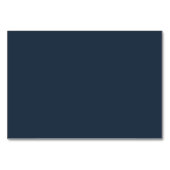 Minimalist Blue Calligraphy テーブルナンバー (裏面)