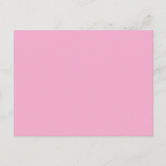 Minimalist Blush Pink Elegant Engagement Congratul ポストカード (正面)