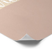 Minimalist Bohemian Art: Wild & Free Feather Arrow ポスター (角)