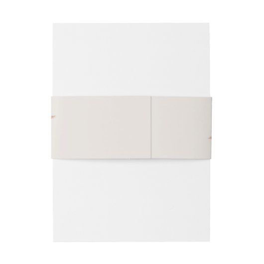 Minimalist Boho Fall Floral Wedding 招待状ベリーバンド (裏面例)