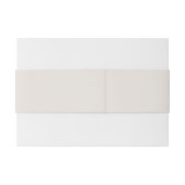 Minimalist Boho Fall Floral Wedding 招待状ベリーバンド (裏面例)