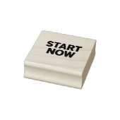 Minimalist bold start now text ラバースタンプ (スタンプ)