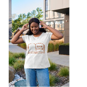 Minimalist Book Lover Design | Cozy Reading Aesthe Tシャツ