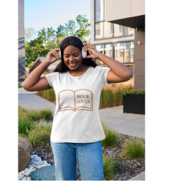 Minimalist Book Lover Design | Cozy Reading Aesthe Tシャツ