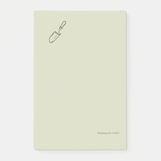 Minimalist Botanical Garden Reader Gift ポストイット (正面)