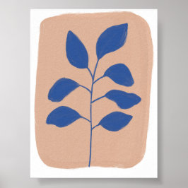 Minimalist Botanical Illustration ポスター