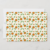 Minimalist Botanical with Orange Blossom セーブザデート (正面)