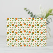 Minimalist Botanical with Orange Blossom セーブザデート (スタンド正面)