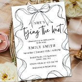 Minimalist Bridal Shower Invitation Template, She' 招待状