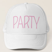 Minimalist Bridesmaid Party Hat キャップ (正面)