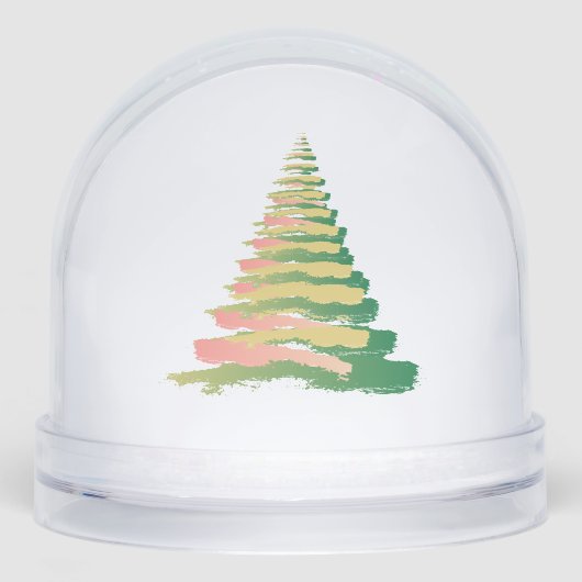 Minimalist Brushstroke Christmas Tree (正面)
