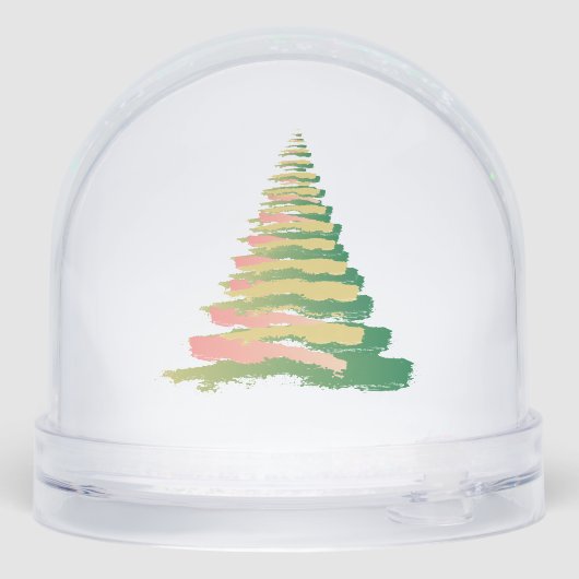 Minimalist Brushstroke Christmas Tree (裏面)