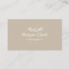 Minimalist Business Card 名刺